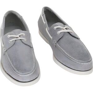 Club Room Elliot Gray Boat Shoes Mens Casual Deck Lace Up 9.5M